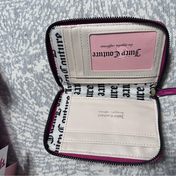 JUICY COUTURE Debossed Raspberry Speedy & matching card wallet - Picture 9 of 13